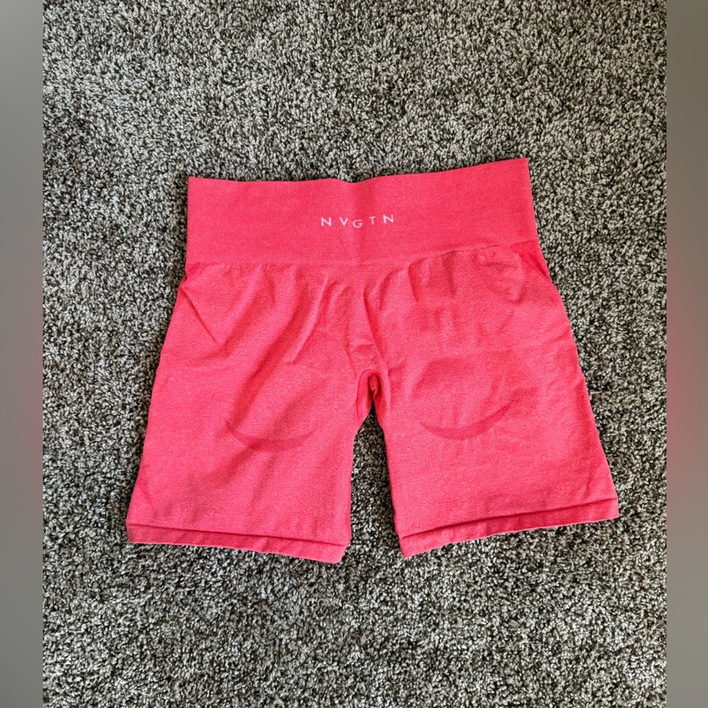 NVGTN Candy Apple Contour Shorts